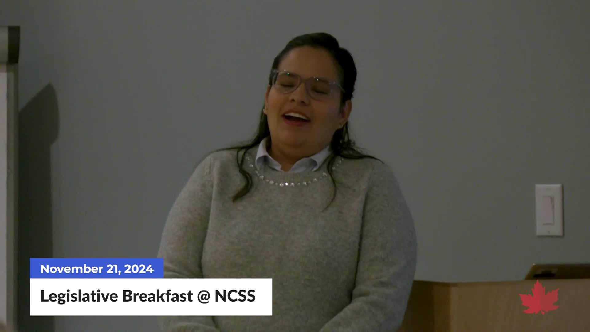 Thumbnail image for NCSS Legislative Breakfast 11/21