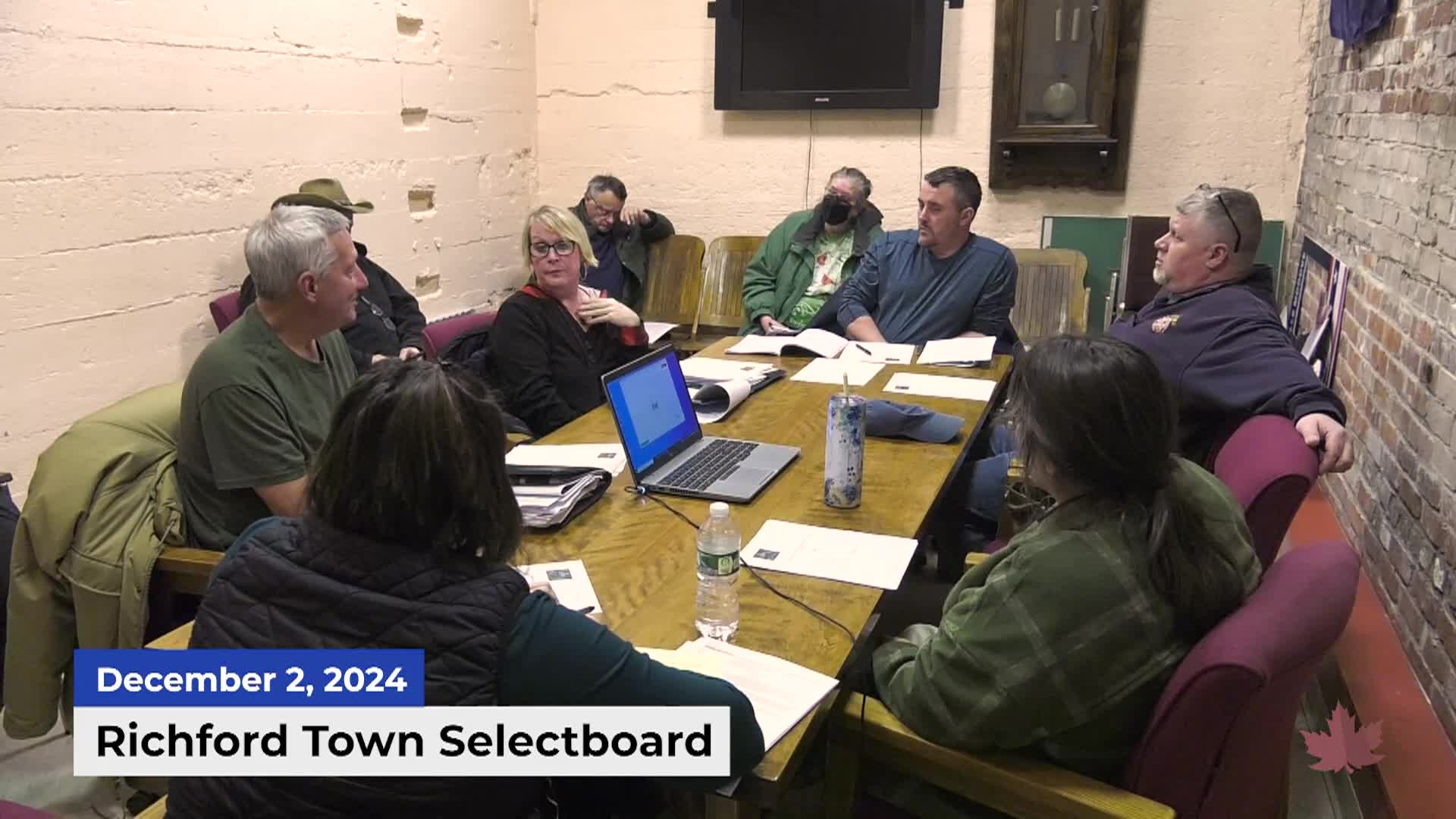 Thumbnail image for Richford Town Selectboard 12/2