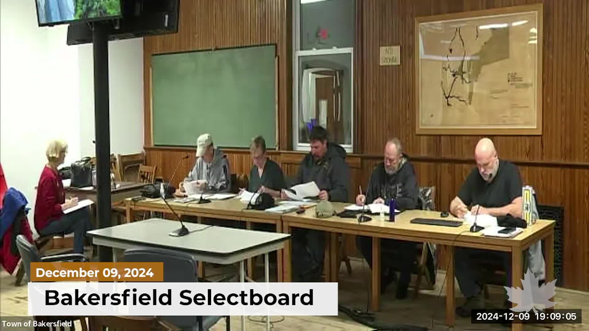 Thumbnail image for Bakersfield Selectboard | 12/09/2024
