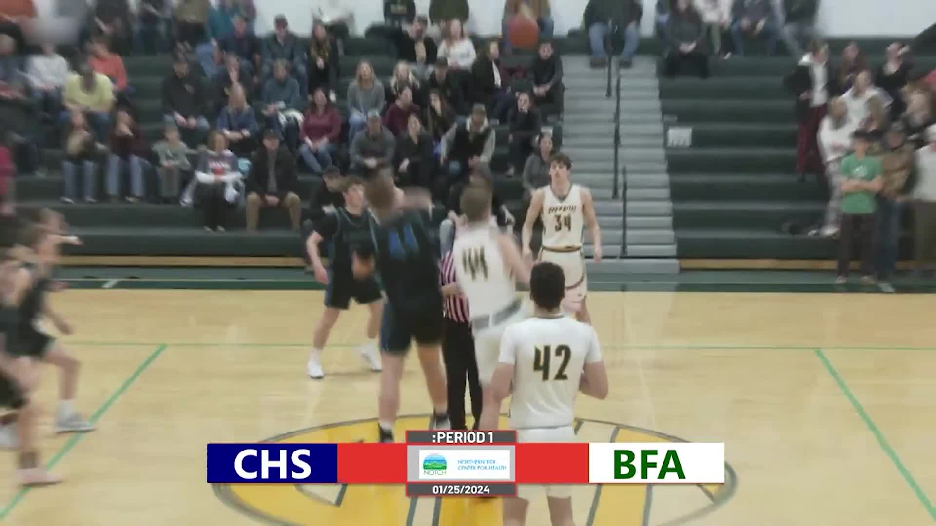 Thumbnail image for BFA Bobwhite Basketball vs Colchester 20240125