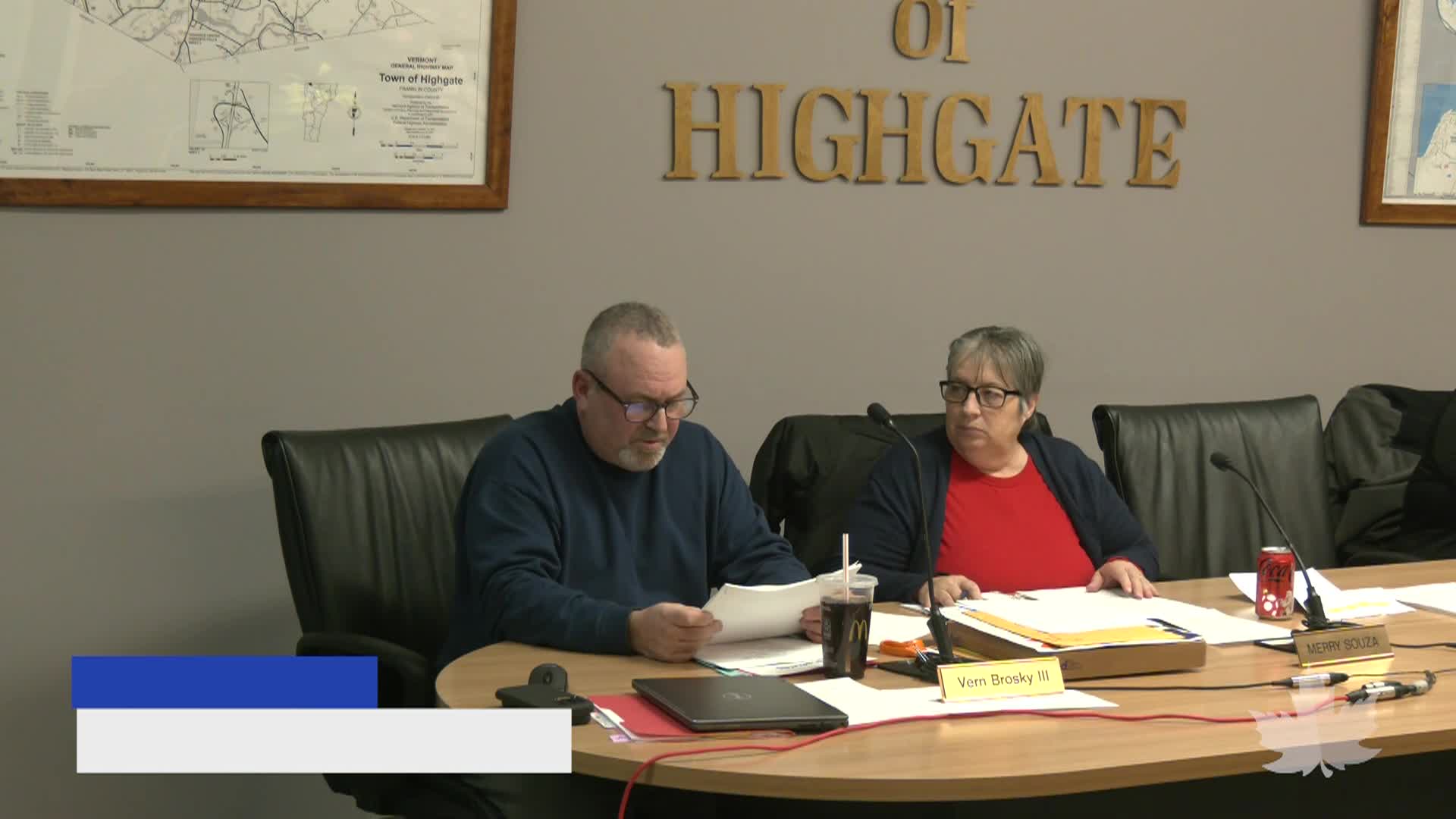 Highgate Selectboard | 01/02/2025