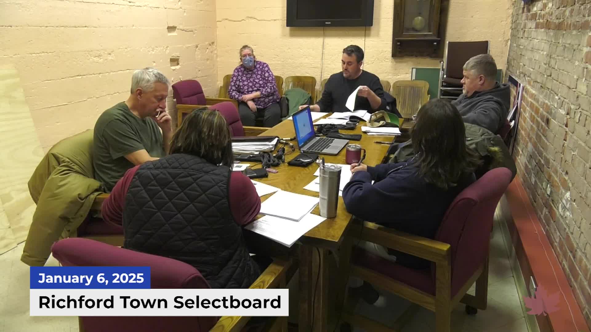 Thumbnail image for Richford Town Selectboard | 01/06/2025