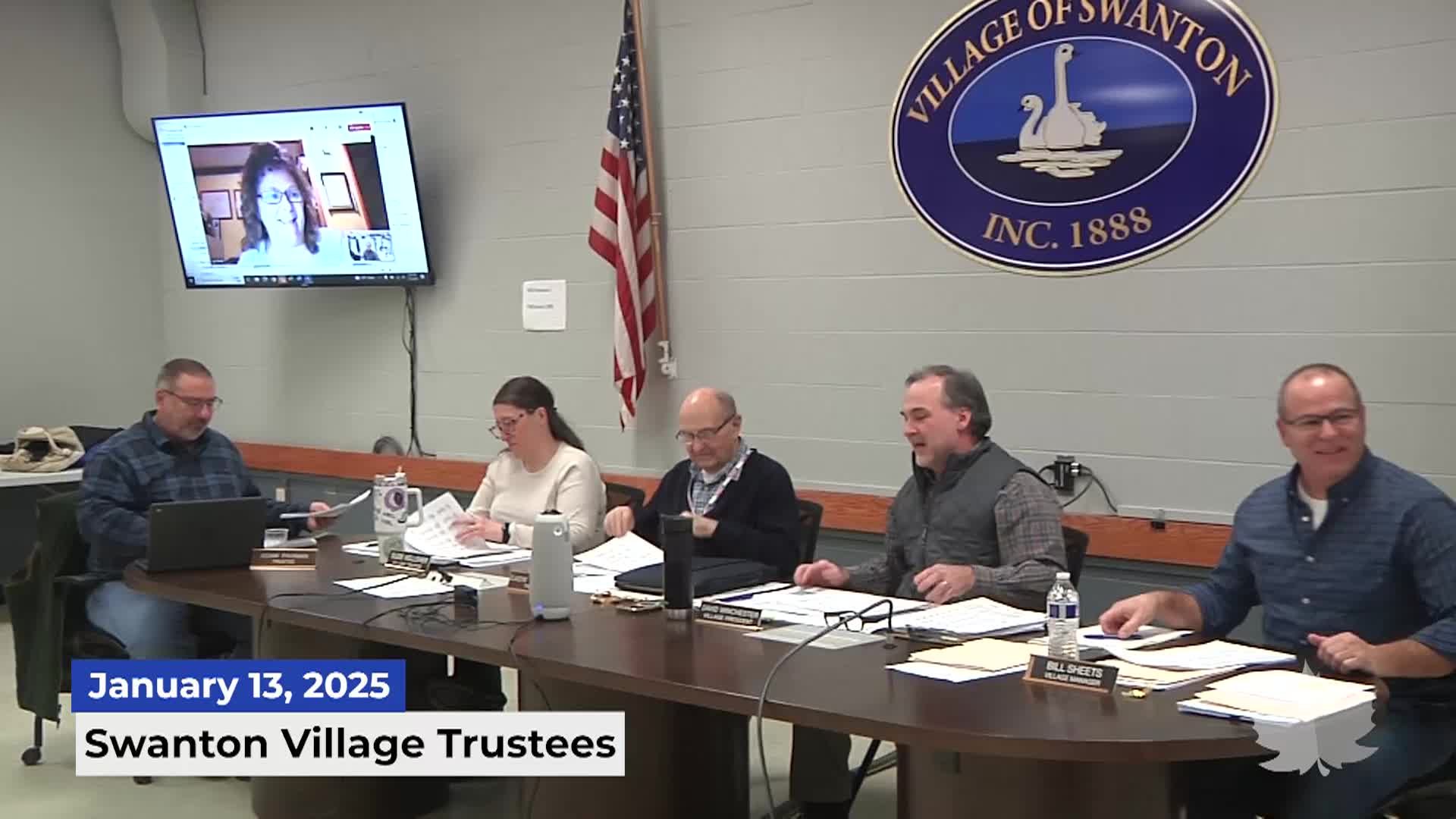 Swanton Village Trustees | 01/13/2025