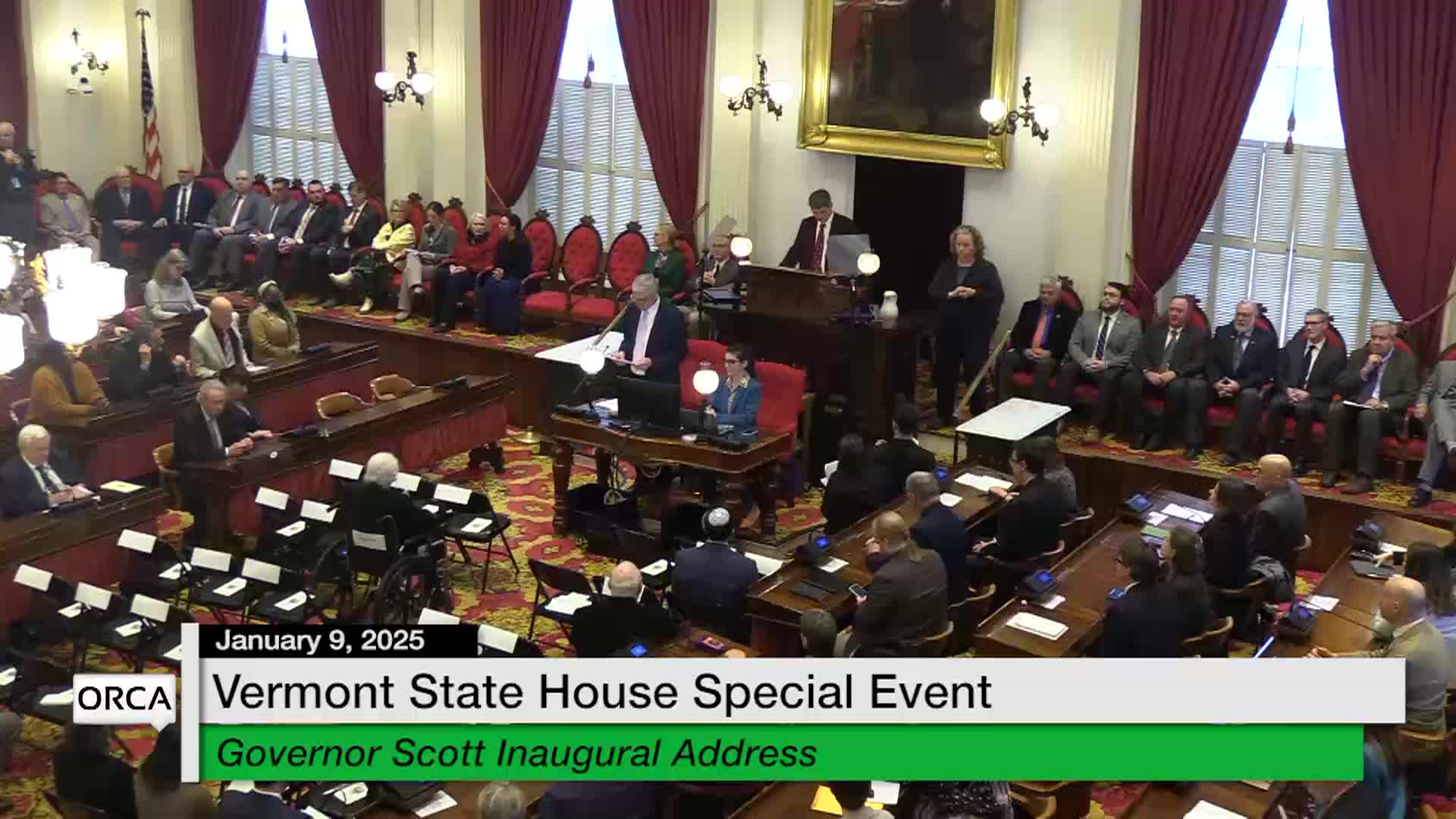 Thumbnail image for Governor Scott Inaugural Address | 01/09/2025