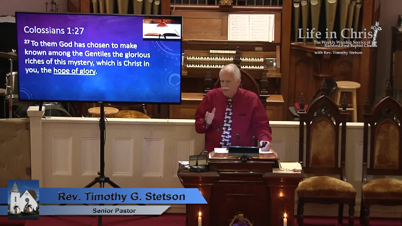 Thumbnail image for Life In Christ | 01/26/2025