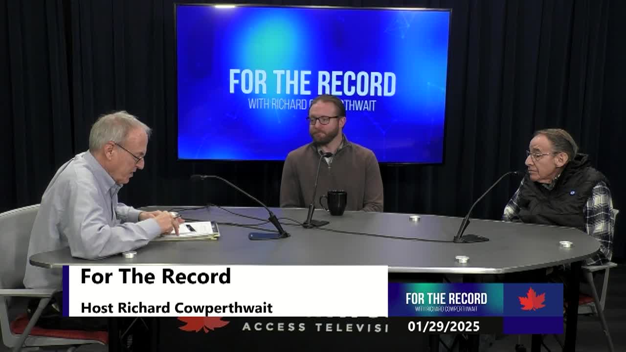 Thumbnail image for For The Record | St. Albans Town | 01/29/2025