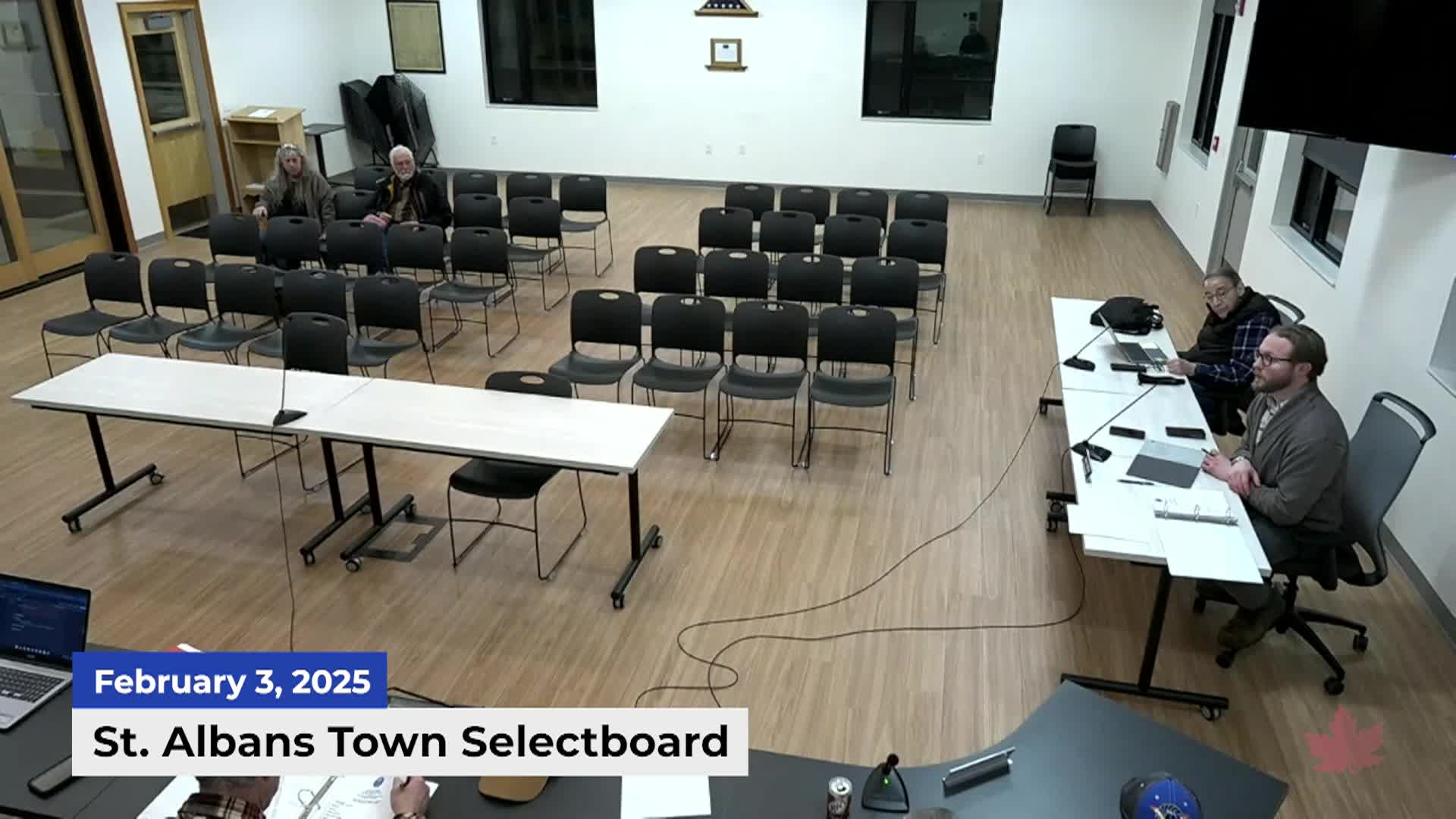 St. Albans Town Selectboard | 02/03/2025