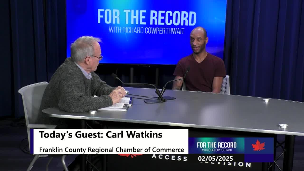 Thumbnail image for For The Record [Franklin County Chamber Of Commerce]