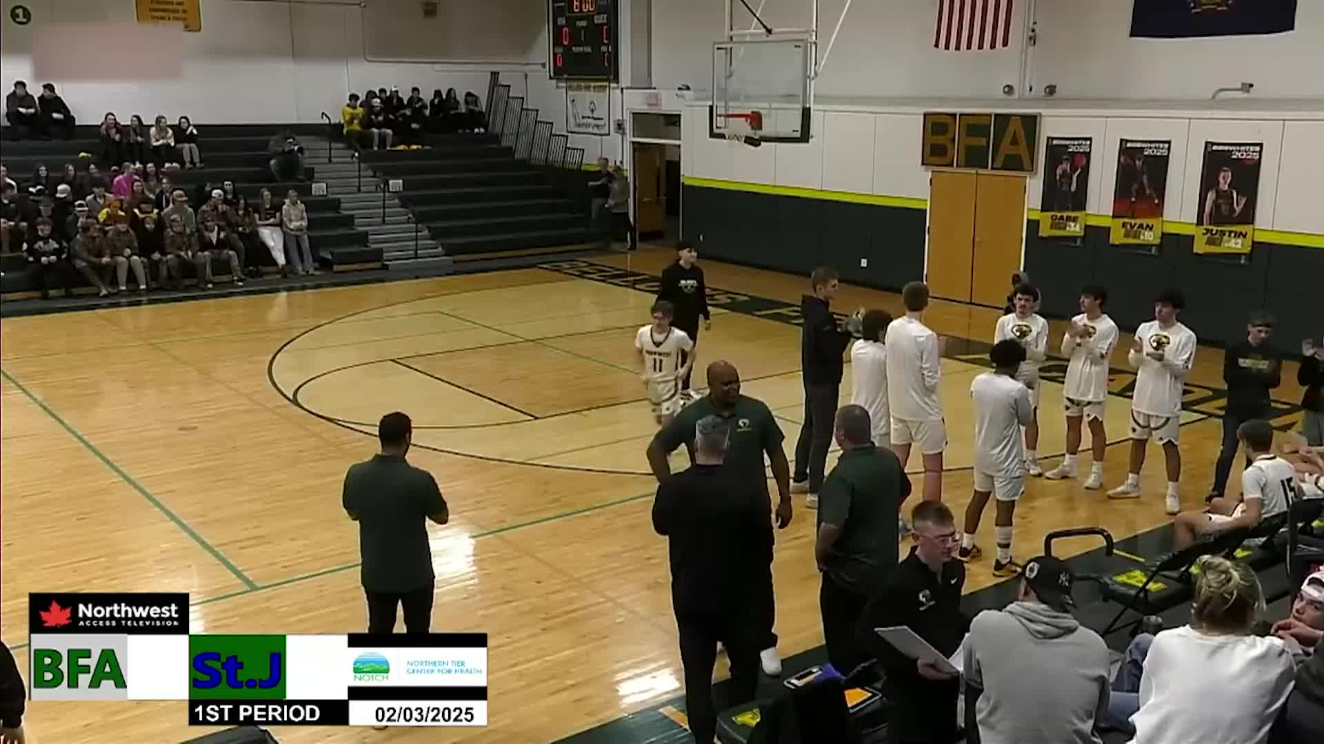 Thumbnail image for BFA Bobwhite Basketball vs St Johnsbury 20250203