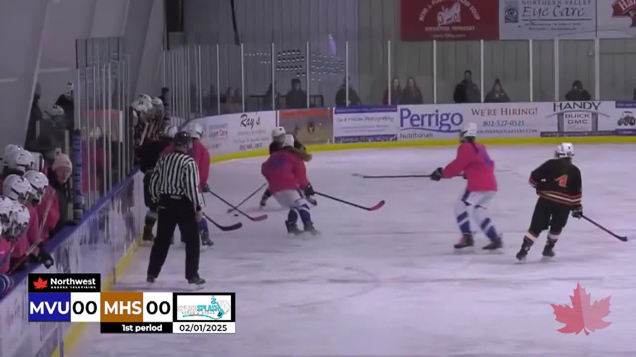 Thumbnail image for MVU Girls Hockey vs Middlebury 20250201