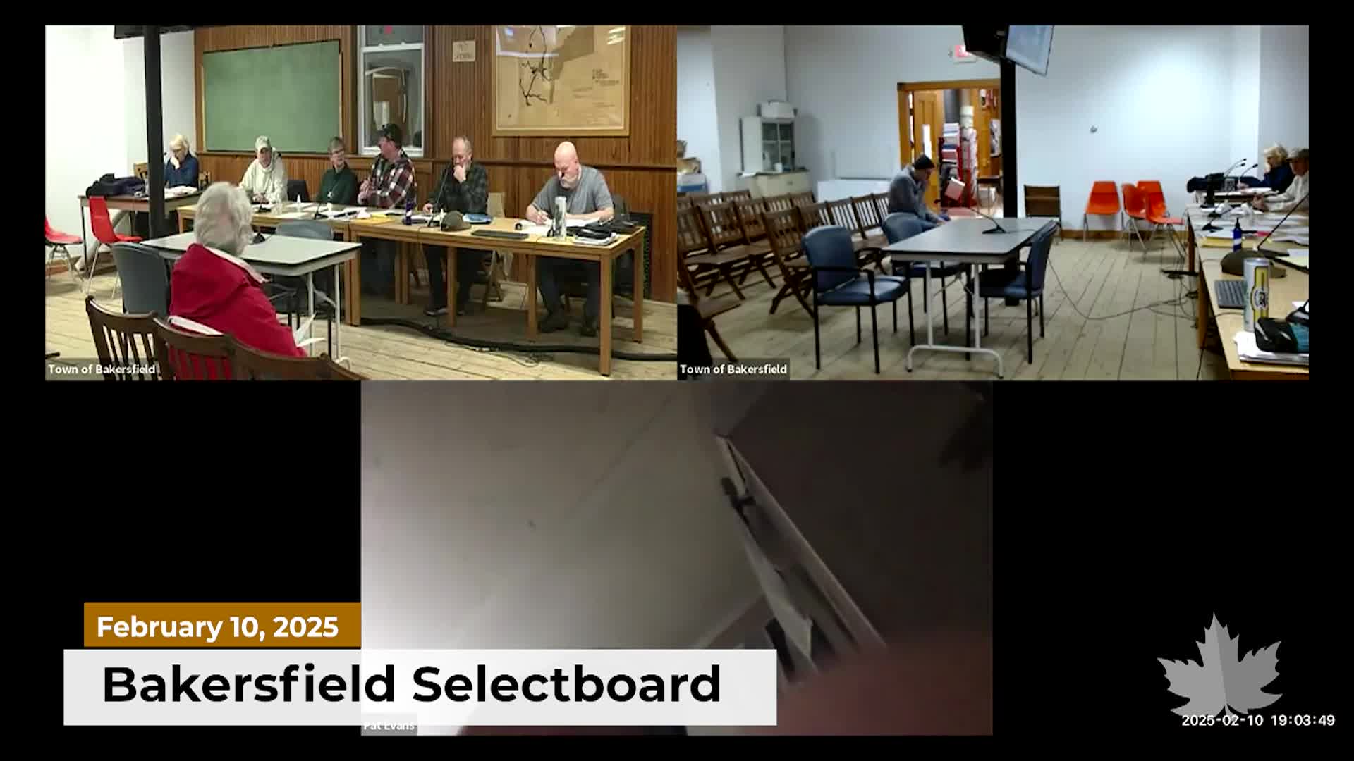 Thumbnail image for Bakersfield Selectboard | 02/10/2025