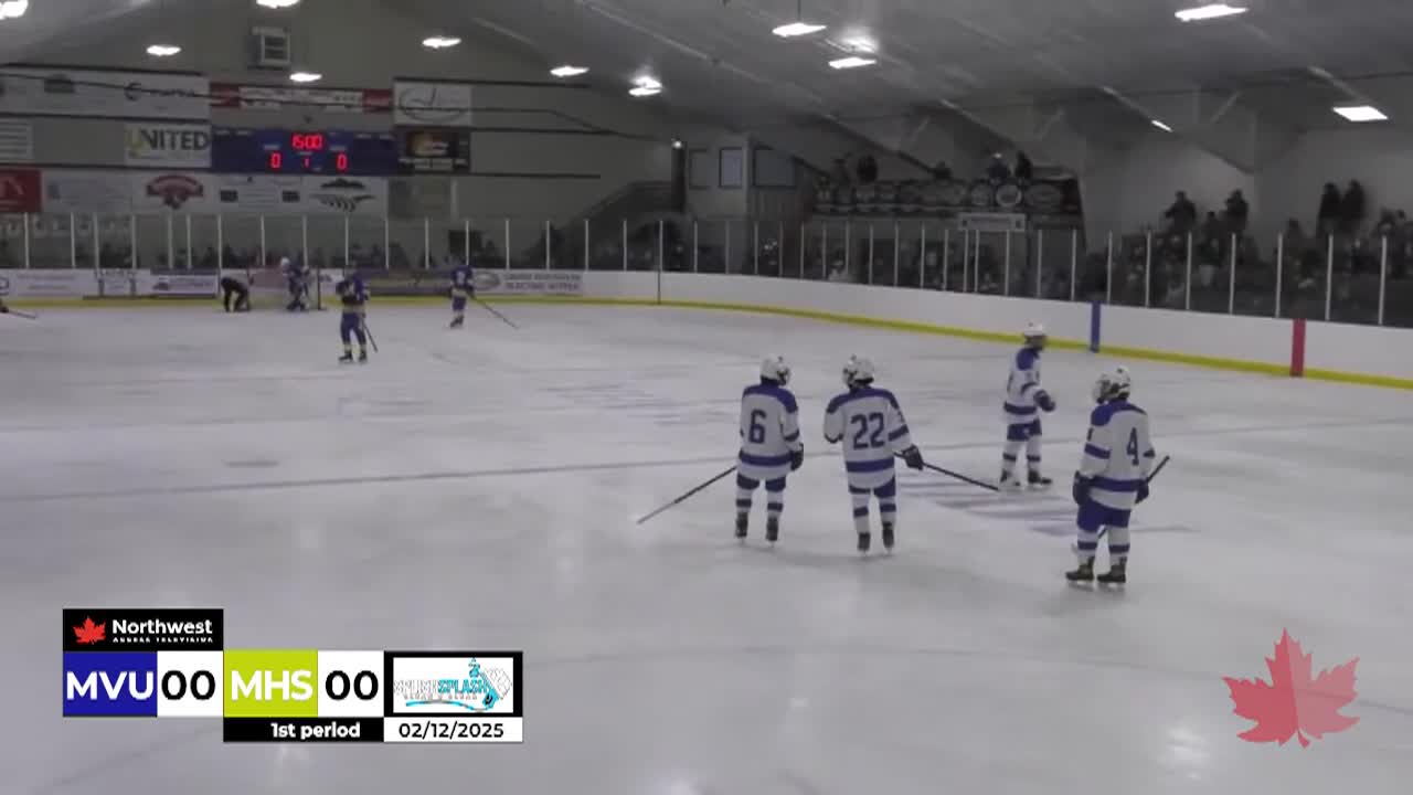 Thumbnail image for MVU Boys Hockey vs Milton 20250215