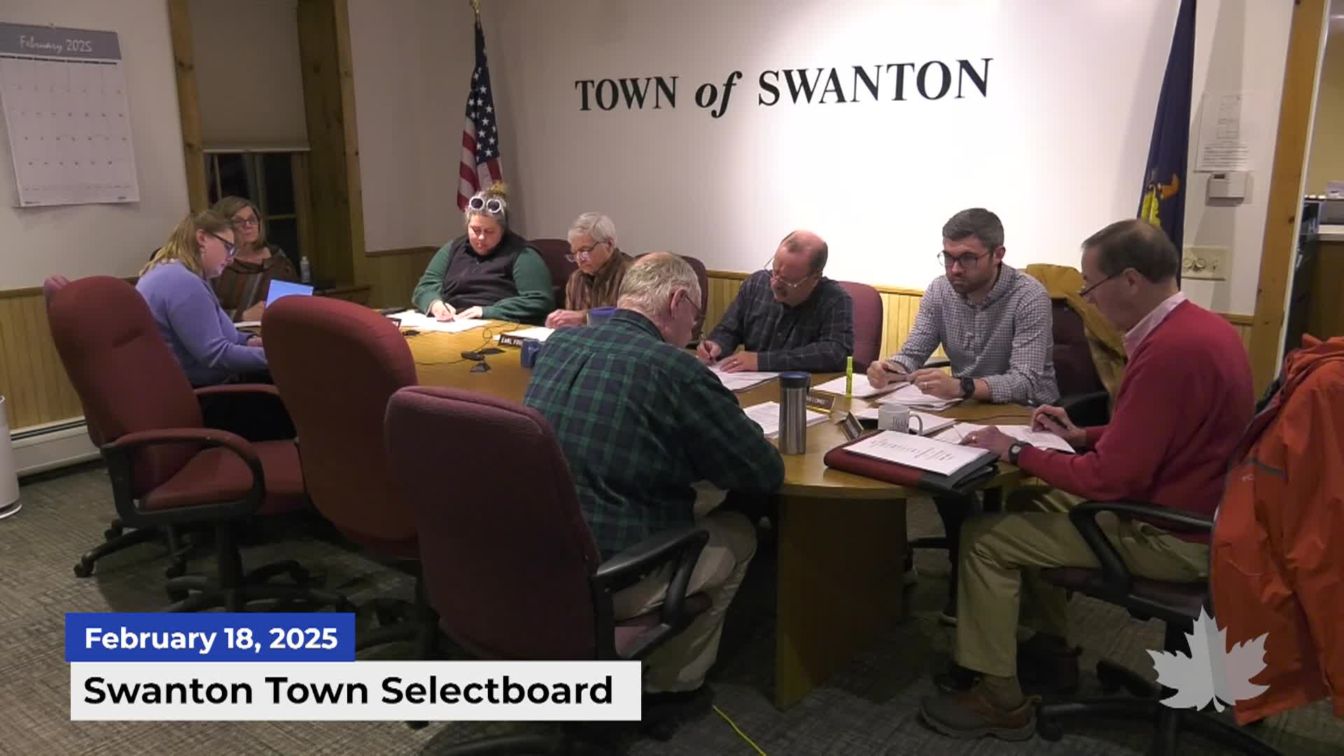 Thumbnail image for Swanton Town Selectboard | 02/18/2025