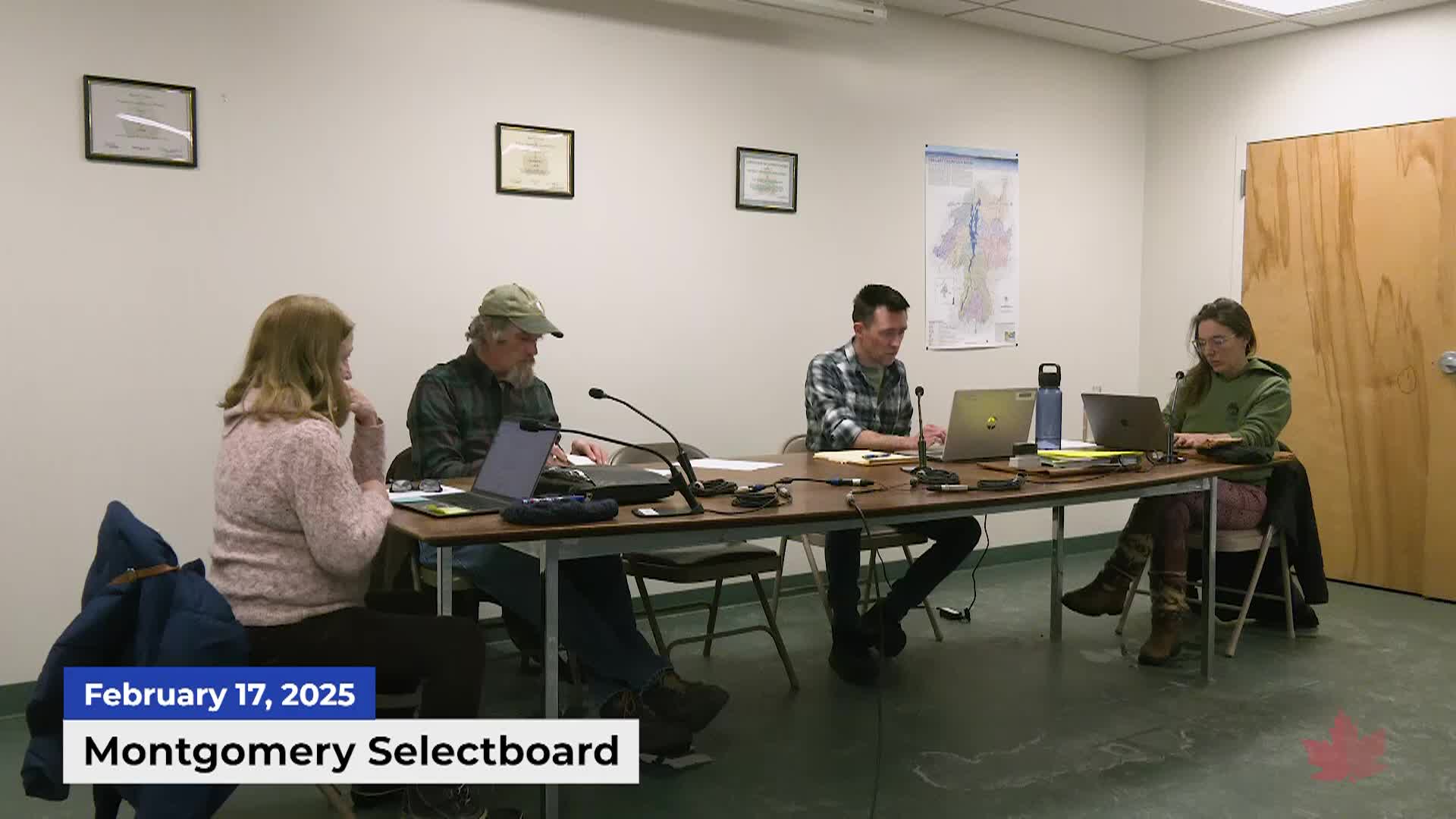Thumbnail image for Montgomery Selectboard | 02/17/2025