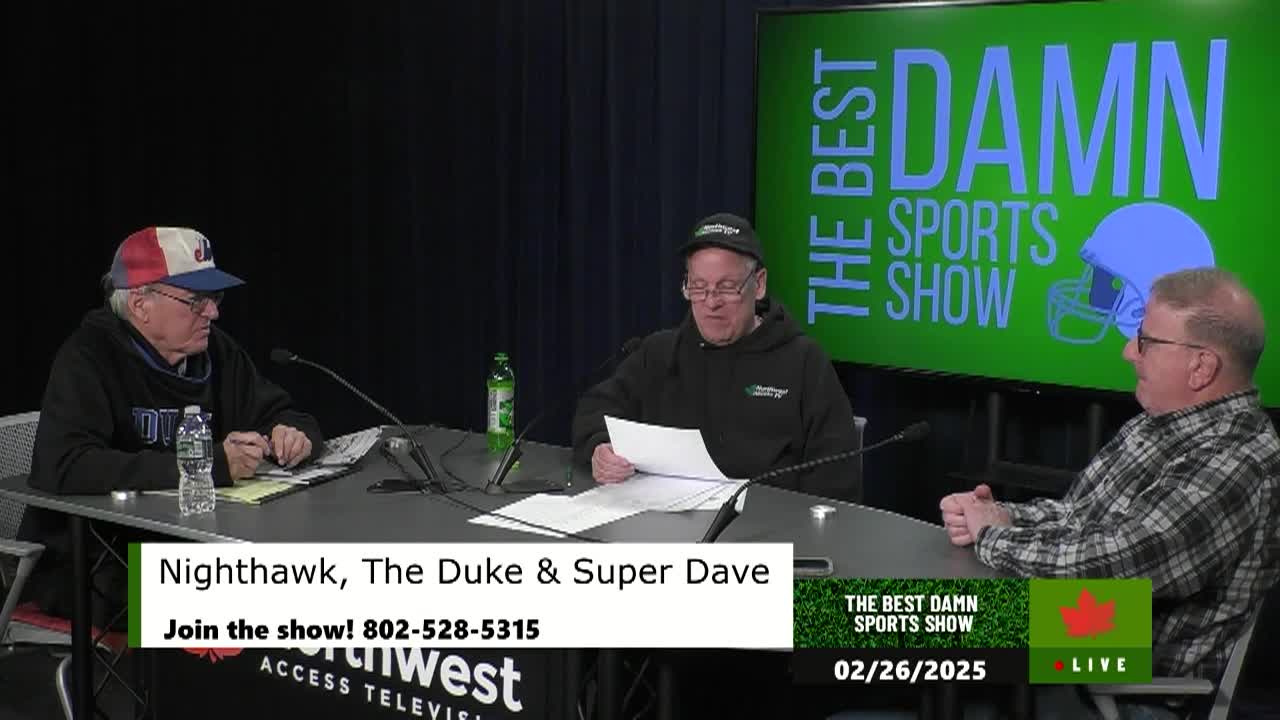 Thumbnail image for Best Damn Sports Show | 02/26/2025