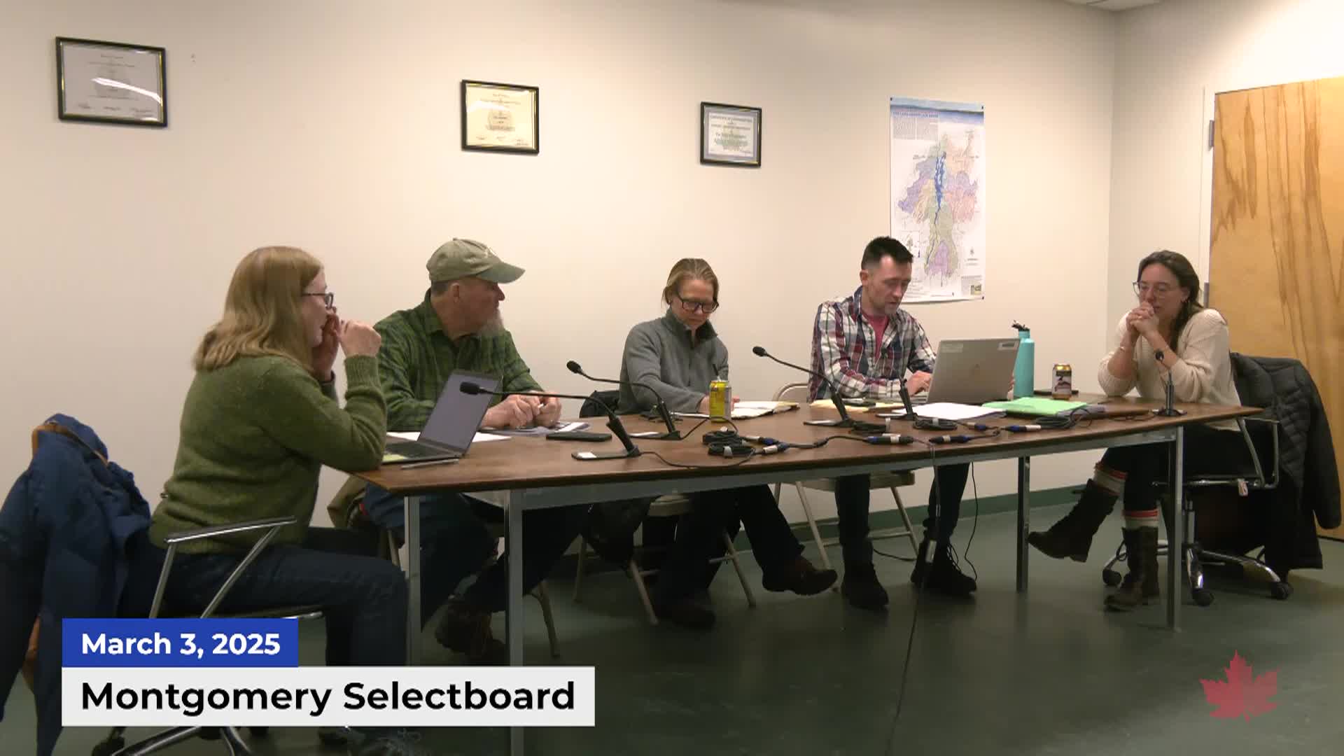Thumbnail image for Montgomery Selectboard | 03/03/2025