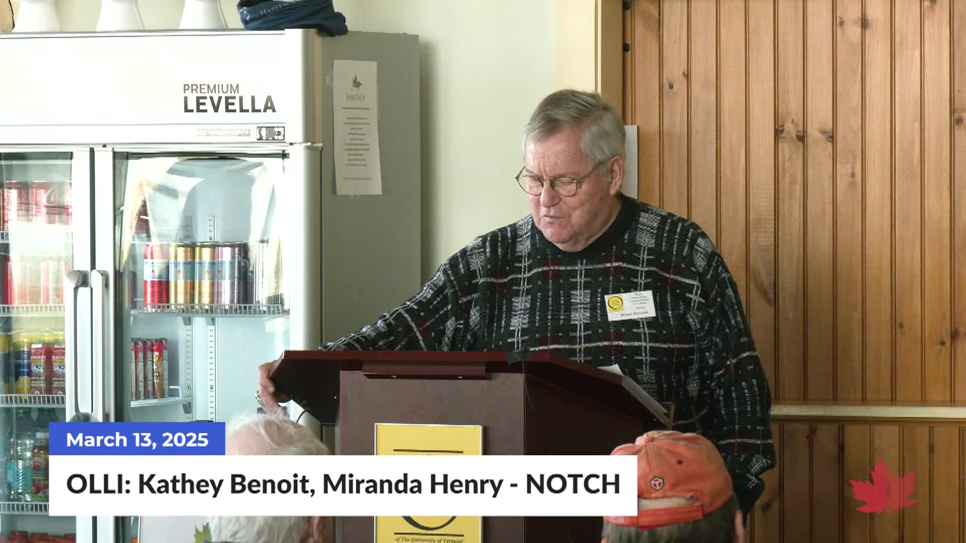 Thumbnail image for OLLI Lecture[Kathy Benoit & Miranda Henry - Notch]