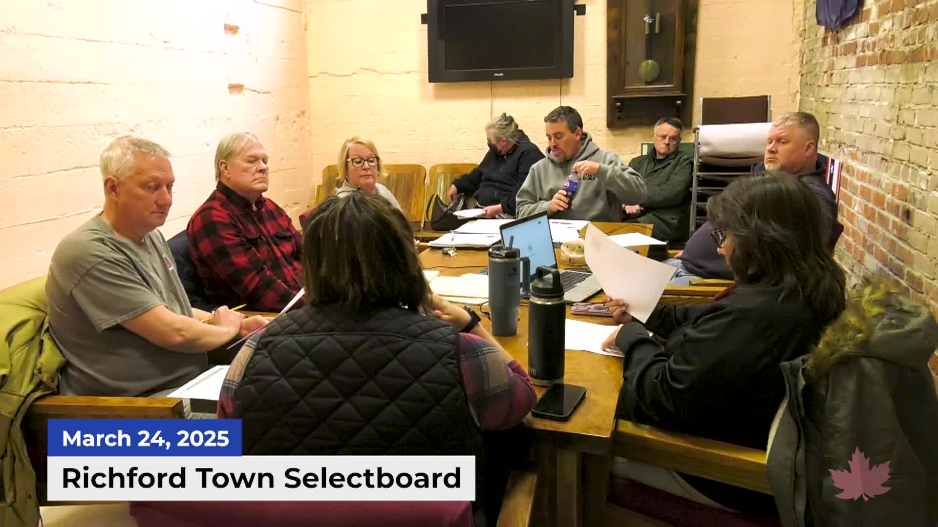 Thumbnail image for Richford Town Selectboard 3/24