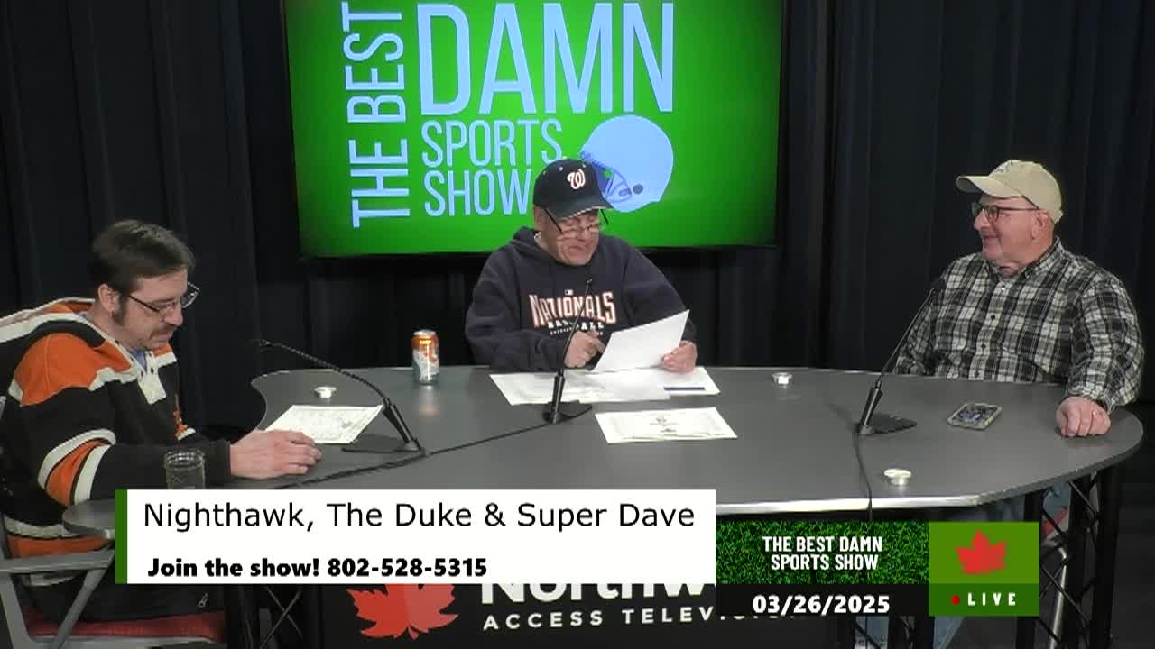 Thumbnail image for Best Damn Sports Show | 03/26/2025