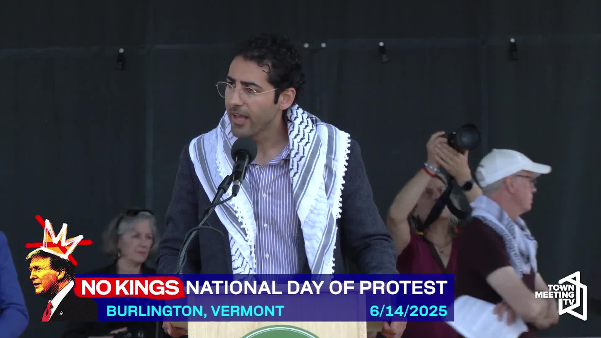 Thumbnail image for No Kings [National Day of Protest in Burlington] 06/14/2025