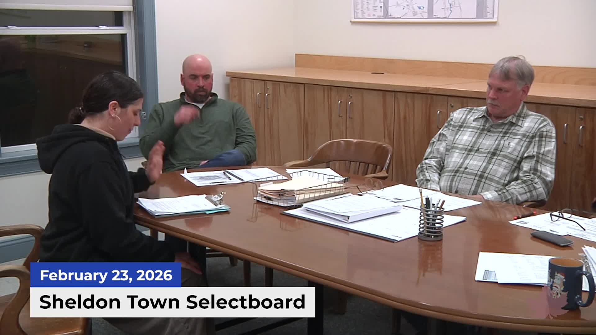 Sheldon Selectboard 2/23