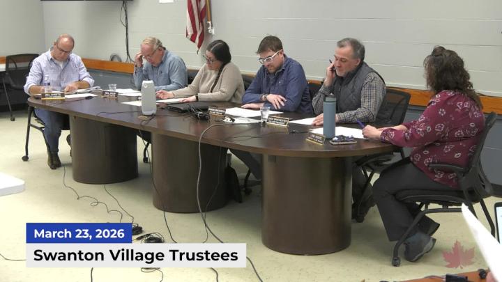 Thumbnail image for Swanton Village Trustees | 03/23/2026