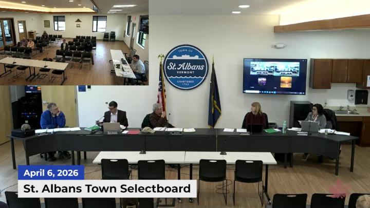 Thumbnail image for St Albans Town Selectboard | 04/06/2026