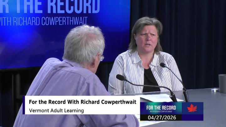 Thumbnail image for For The Record | Sara Teller Of Vermont Adult Learning | 04/27/2026