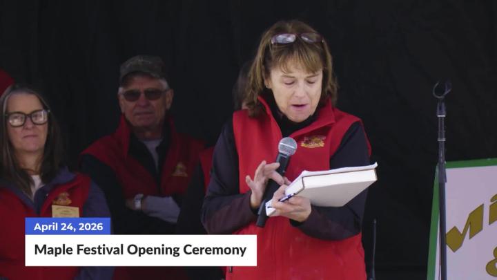 Thumbnail image for Maple Festival Opening Ceremony | 04/24/2026