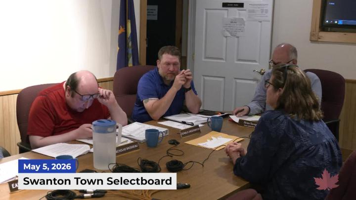 Thumbnail image for Swanton Town Selectboard | 05/05/2026