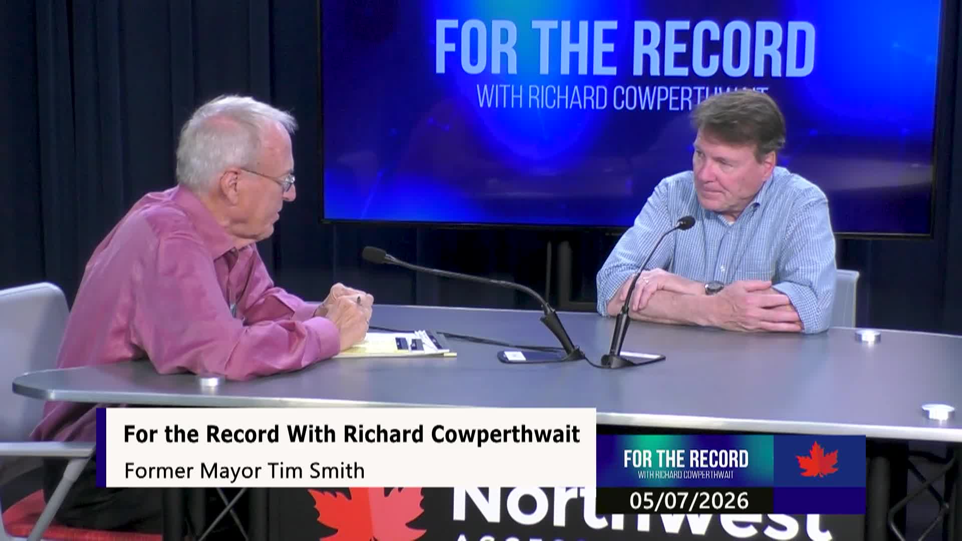 Thumbnail image for For The Record | Former St. Albans City Mayor Tim Smith | 05/07/2026