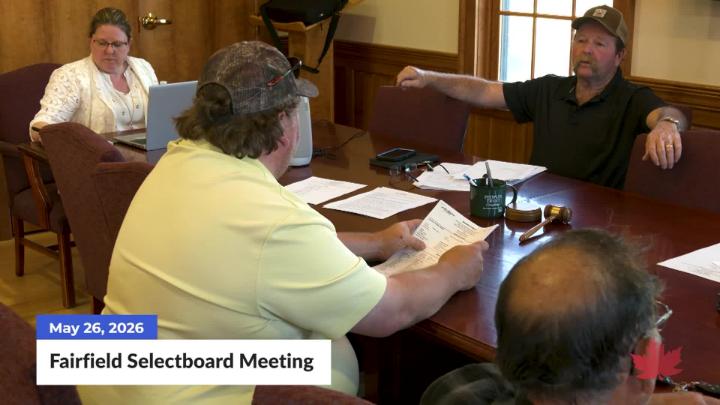 Thumbnail image for Fairfield Selectboard | 05/26/2026