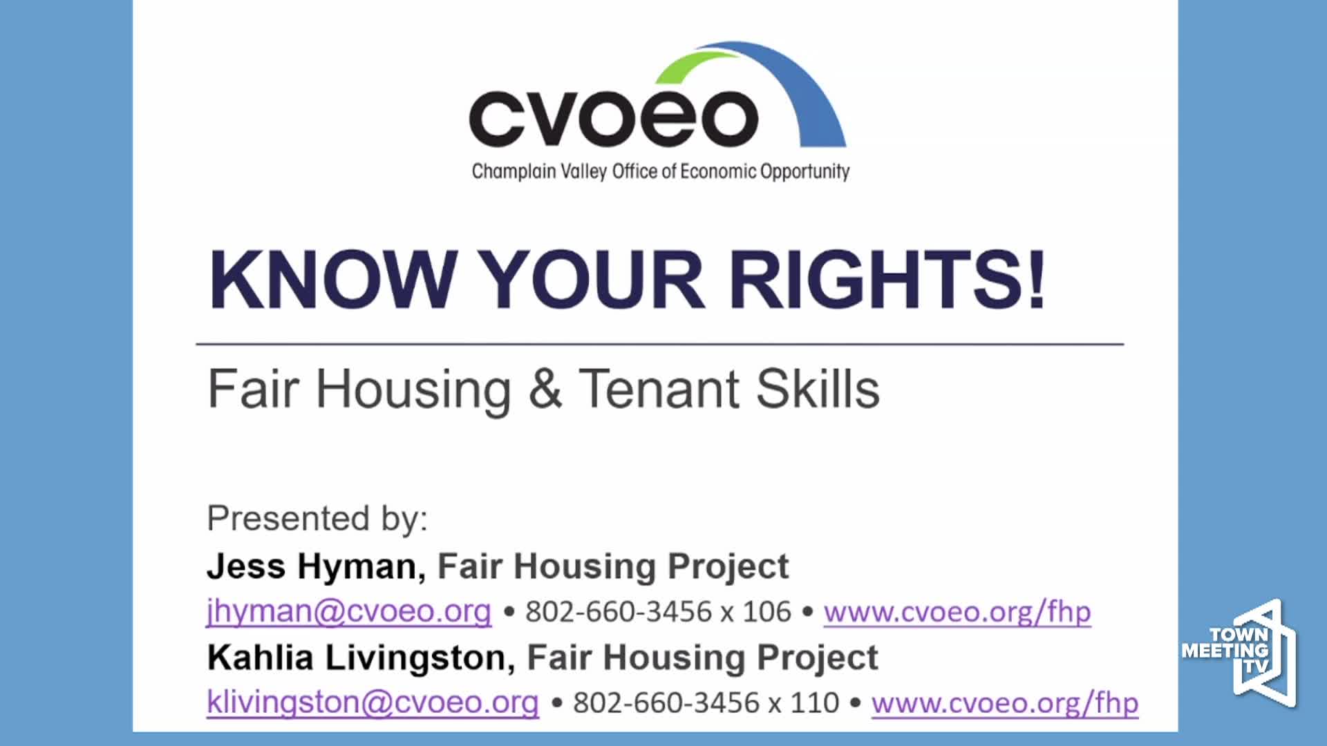 Thumbnail image for Fair Housing Month [Fair Housing And Tenant Skills Know Your Rights Training] | 04/11/2026