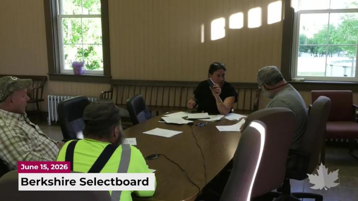 Thumbnail image for Berkshire Selectboard | 06/15/2026